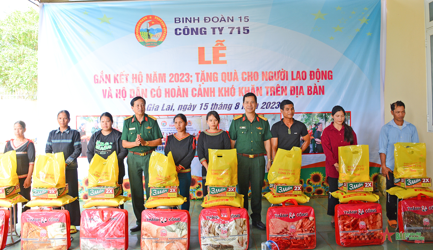 Công ty 715 có 323 cặp hộ gắn kết giúp nhau phát triển kinh tế